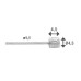 ELVEDES 6472RVS-SHIM SCHAKEL BINNENKABEL 2250MM RVS Ø4.5X4.5 PER 100