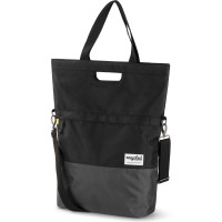 URBANPROOF RECYCLED ENKELE / SHOPPER FIETSTAS 20 LITER ZWART-GRIJS
