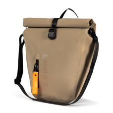 URBAN PROOF UP STORM ENKELE FIETSTAS 20L. ZAND