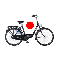 BURGERS ID PERSONAL BIKE LEENFIETS 28 INCH ROOD NEXUS 7 REMNAAF