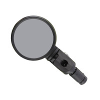MIRAGE SPIEGEL ROUND BAR-END Ø6.0CM LINKS OF RECHTS ZWART OP KAART