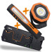 BETA SET 2 STUKS OPLAADBARE LED WERKPLAATS / INSPECTIE LAMPEN MET OPLAADSTATION 1839W/P2 - 1839BRW