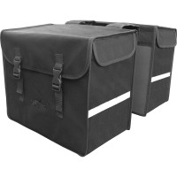 GREENLANDS CLASSIC CANVAS XL DUBBEL 39X33X23 CM 59 LITER ZWART