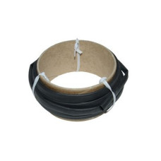 MIRAGE KRIMPKOUS 2.4MM ZWART 5 METER OP ROL