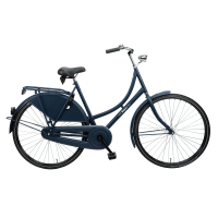 BURGERS NOSTALGIE DELUXE DAMES N7 ROLLERBRAKE 61 CM MAT AZZURRO BLAUW