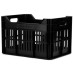 URBAN PROOF FIETSKRAT RECYCLED KUNSTSTOF 30L CLICK ZWART 40X30X25 CM