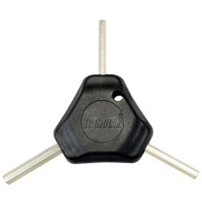 ICETOOLZ Y-SLEUTEL INBUS 4/5/6MM OP KAART