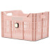 URBAN PROOF FIETSKRAT RECYCLED KUNSTSTOF 30L CLICK PASTEL ROZE 40X30X25 CM URBAN PROOF FIETSKRAT RECYCLED KUNSTSTOF 30L CLICK PASTEL ROZE 40X30X25 CM