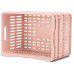 URBAN PROOF FIETSKRAT RECYCLED KUNSTSTOF 30L CLICK PASTEL ROZE 40X30X25 CM URBAN PROOF FIETSKRAT RECYCLED KUNSTSTOF 30L CLICK PASTEL ROZE 40X30X25 CM