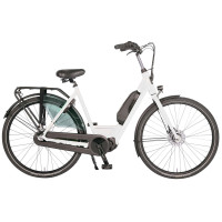 BURGERS EXPLORER ID PERSONAL E-BIKE SHIMANO EP5/60NH LEENFIETS 28 INCH 50 CM NEXUS 5 RB WIT