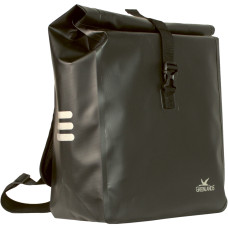GREENLANDS URBAN DRY LARGE ENKEL / RUGTAS / ZAK ZWART 18,5L WATERDICHT