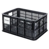 BASIL 21122 FIETSKRAT S RECYCLED KUNSTSTOF MIK 17.5L ZWART