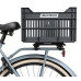 URBAN PROOF FIETSKRAT RECYCLED KUNSTSTOF 30L CLICK ASH GRIJS 40X30X25 CM