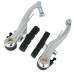 SIMSON S021807 V-BRAKE REMMENSET VOOR EN ACHTER OP KAART