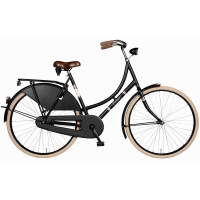 BURGERS RETRO DAMES SHIMANO NEXUS 3 ROLLERBRAKE 57 CM MAT ZWART