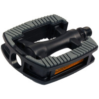 MARWI SP-820 PEDAALSET KUNSTSTOF ZWART-GRIJS ANTISLIP BLISTER