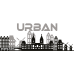 BURGERS URBAN DAMES NEXUS 7 ROLLERBRAKE 55 CM MAT AZZURRO BLAUW