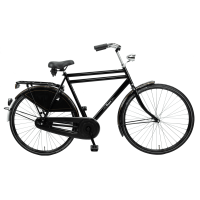 BURGERS NOSTALGIE DELUXE HEREN SHIMANO REMNAAF 61 CM GLANS ZWART