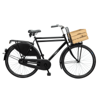 BURGERS DIENSTFIETS ORIGINAL HEREN NEXUS 3 ROLLERBR 61 CM MAT ZWART