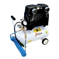 KGS COMPRESSOR FLUISTERSTIL 10 BAR 30 LITER OLIEVRIJ INCL. PISTOOL