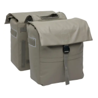 NEW LOOXS 344.447 LEEDS DUBBELE FIETSTAS 38L. TAUPE