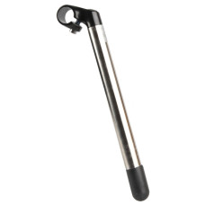PRIMAX STUURPEN RVS 280MM Ø25.4/25.4MM ZILVER/ZWART PRIMAX STUURPEN RVS 280MM Ø25.4/25.4MM ZILVER/ZWART