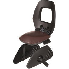BOBIKE ONE JUNIOR FIETSZITJE TOT 35KG ZWART/BRUIN