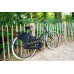BURGERS RETRO DAMES SHIMANO REMNAAF 57 CM MAT ZWART