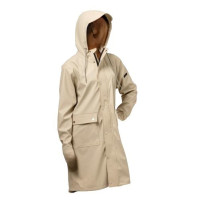 MIRAGE TRENCHCOAT REGENMANTEL SOFT TOUCH MAAT S WIT
