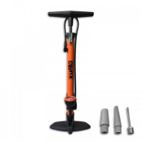 LYNX FIETSPOMP MET MANOMETER ORANJE