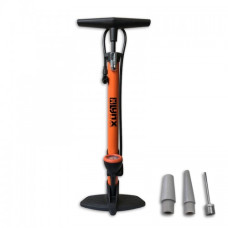 LYNX FIETSPOMP MET MANOMETER ORANJE