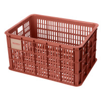 BASIL 21161 FIETSKRAT L RECYCLED KUNSTSTOF 40L TERRA RED