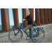 BURGERS CARGO DAMES NEXUS 7 ROLLERBRAKE 57 CM MAT AZURRO BLAUW