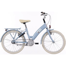 BIKEFUN LOTS OF LOVE 20LOT200 20 INCH REMNAAF MEISJES MAT LICHT BLAUW