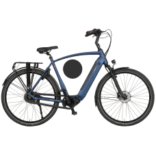 BURGERS EVOLVE DISC HEREN E-BIKE STEPS/EP5 28 INCH NEXUS 5 RB 250W/60NH MAT ZWART 60 CM