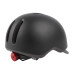 POLISPORT COMMUTER FIETSHELM M 54-58CM ZWART/GRIJS