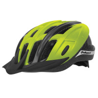 POLISPORT RIDE IN FIETSHELM L 58-62CM FLUOR GEEL/ZWART