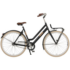 BURGERS BRIXTON STYLE DAMES 55 CM SHIMANO REMNAAF MAT ZWART