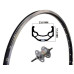 KGS ACHTERWIEL 28 INCH ETRTO 622 ALU ZWART GESLEPEN NEXUS 3 R.BRAKE