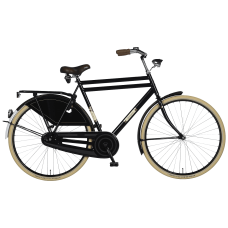 BURGERS RETRO HEREN SHIMANO NEXUS 3 REMNAAF 57 CM GLANS ZWART