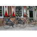 BURGERS RETRO DAMES SHIMANO NEXUS 7 REMNAAF 50 CM MAT ZWART