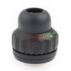 POST MODERNE BALHOOFD LOCK-OUT STUURSLOT QUILL 25.4/26.4/30.2MM ZWART