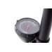 MIRAGE VOETPOMP MET DRUKMETER 11 BAR/160 PSI ZWART 