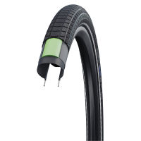 SCHWALBE BUITENBAND 28X2.15 (55-622) BIG BEN PLUS ZWART REFLEX (LABEL)