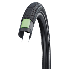SCHWALBE BUITENBAND 28X2.15 (55-622) BIG BEN PLUS ZWART REFLEX (LABEL)