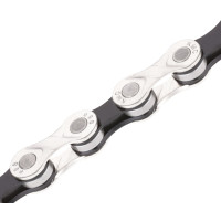 KMC E9 E-BIKE FIETSKETTING 9 SP 1/2X11/128 132 SCHAKELS ZILVER/ZWART KMC E9 E-BIKE FIETSKETTING 9 SP 1/2X11/128 132 SCHAKELS ZILVER/ZWART