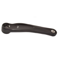 MIRANDA ALU LINKSE CRANK ALFA 1 170MM LENGTE ZWART 574002