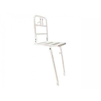 HZB VOORDRAGER 28 INCH ALU GLANS WIT BALHOOFDBEVESTIGING 30X30 CM