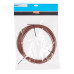 ELVEDES BUITENKABEL SCHAKEL Ø4.1MM BRUIN MET LINER 10M