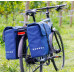 NEW LOOXS 224.501MIK2 ODENSE DUBBELE FIETSTAS MET MIK2 ADAPTER BLACK 39L